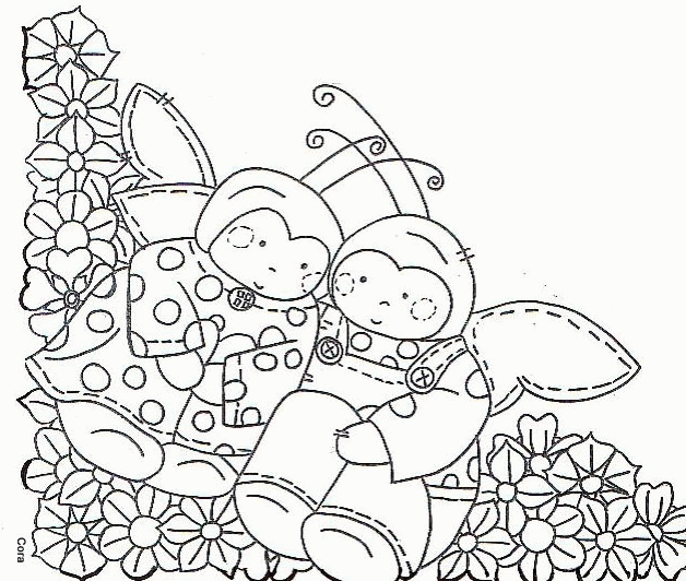 Pszczoły kolorowanki